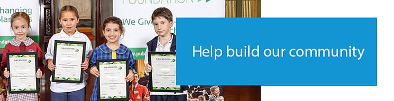 help build our community